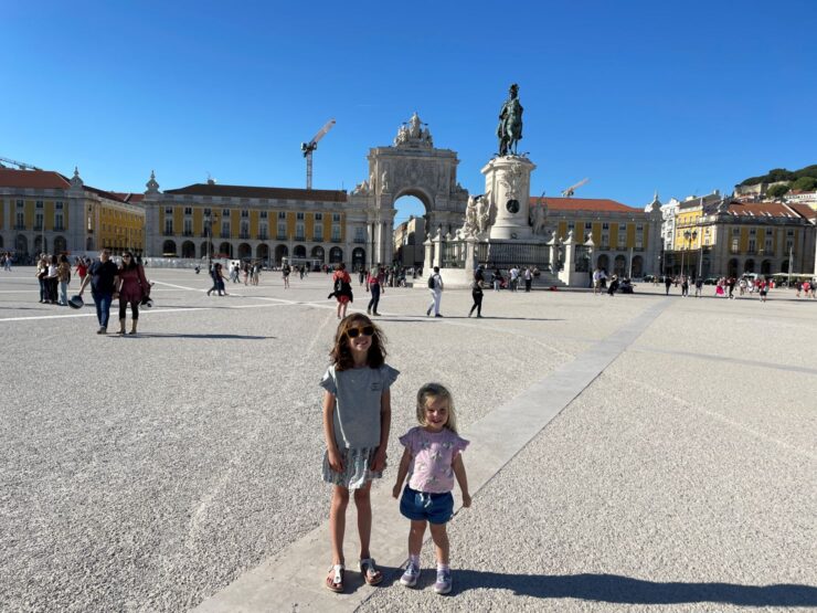 Praca do Comercio in Lisbon Portugal