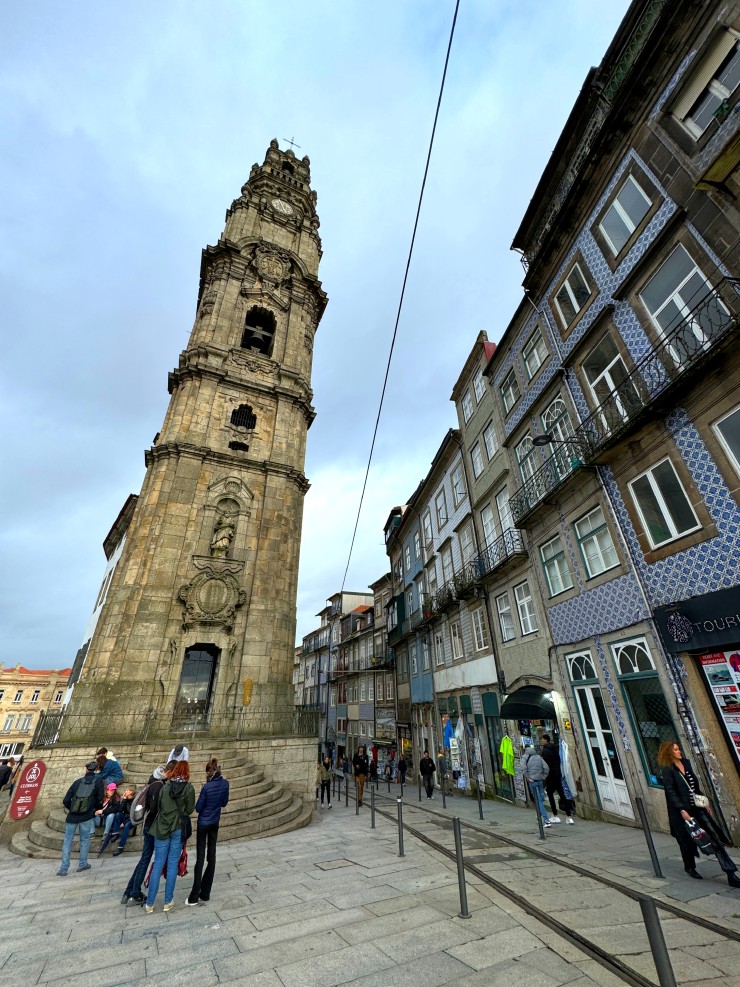 Clerigos Church Tower in Porto, Portugal