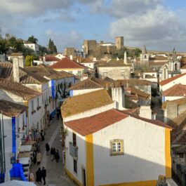 A storybook escape in Obidos, Portugal, a great family day trip destination