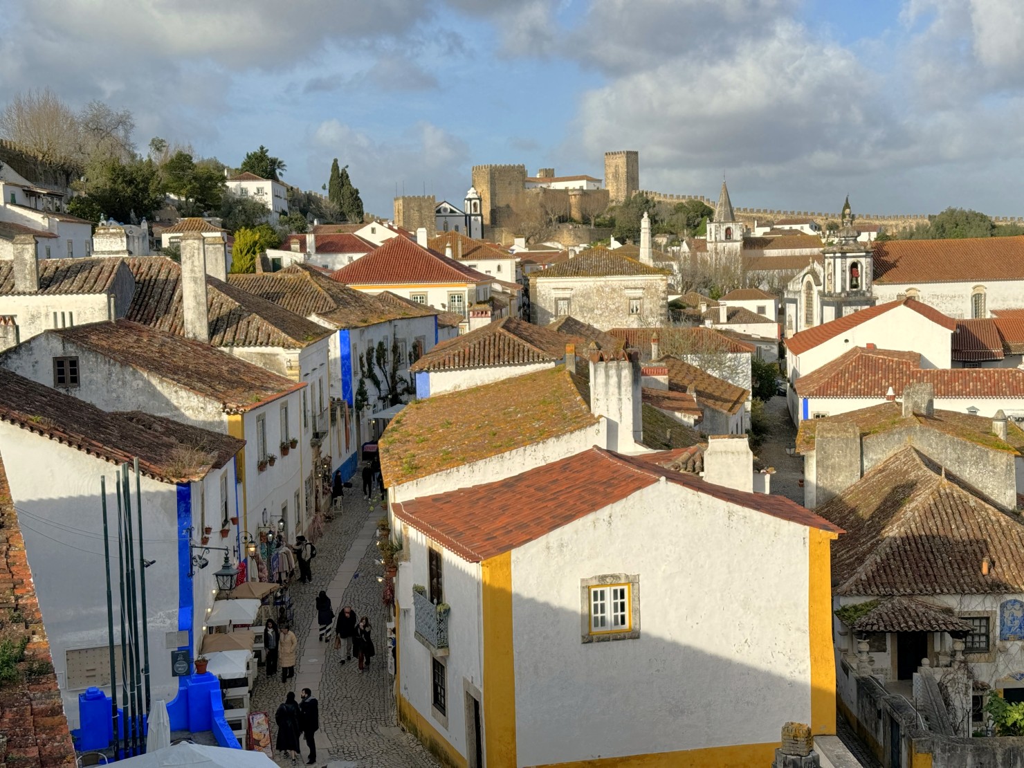 A storybook escape in Obidos, Portugal, a great family day trip destination